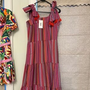 CROSBY by Mollie Burch Multicolor Striped Dress